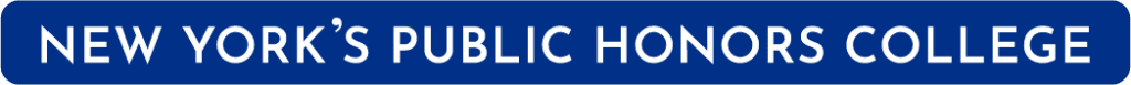 NYPHC-designation New York's Public Honors College designation graphic