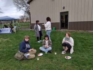 Students enjoying the 2026 Earth Day Celebration