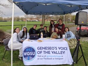 WGSU Staffers at 2026 Earth Day Celebration