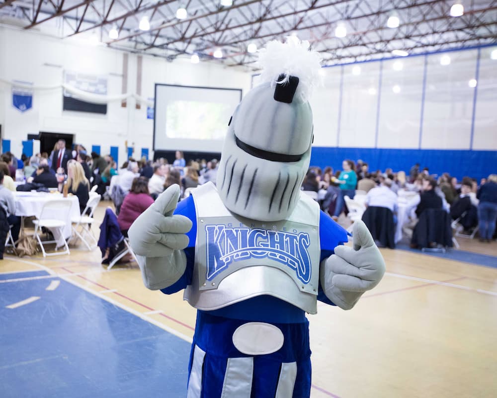 Victor E. Knight mascot