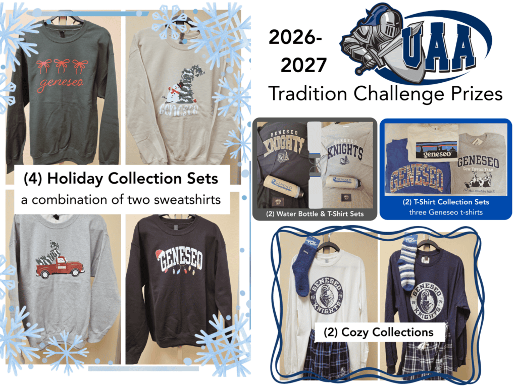 2026-2027 UAA Annual Traditions Challenge Prize Poster
