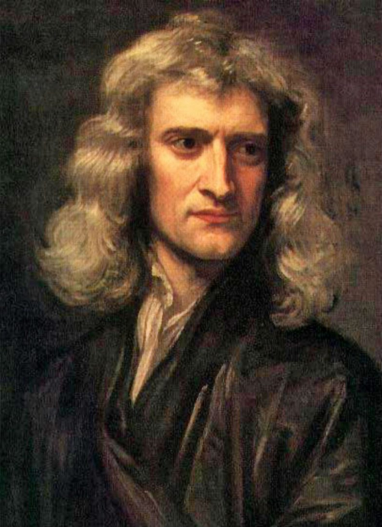 No, this isn't Professor Heap; it is Isaac Newton.