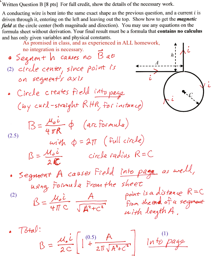 Question B