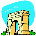 clip art Arc de Triumph