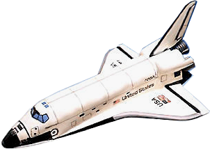 clip art of space shuttle